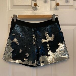 Ted Baker London Sequin Perola Dress Shorts New Years Party Size 0 UK (2 USA)